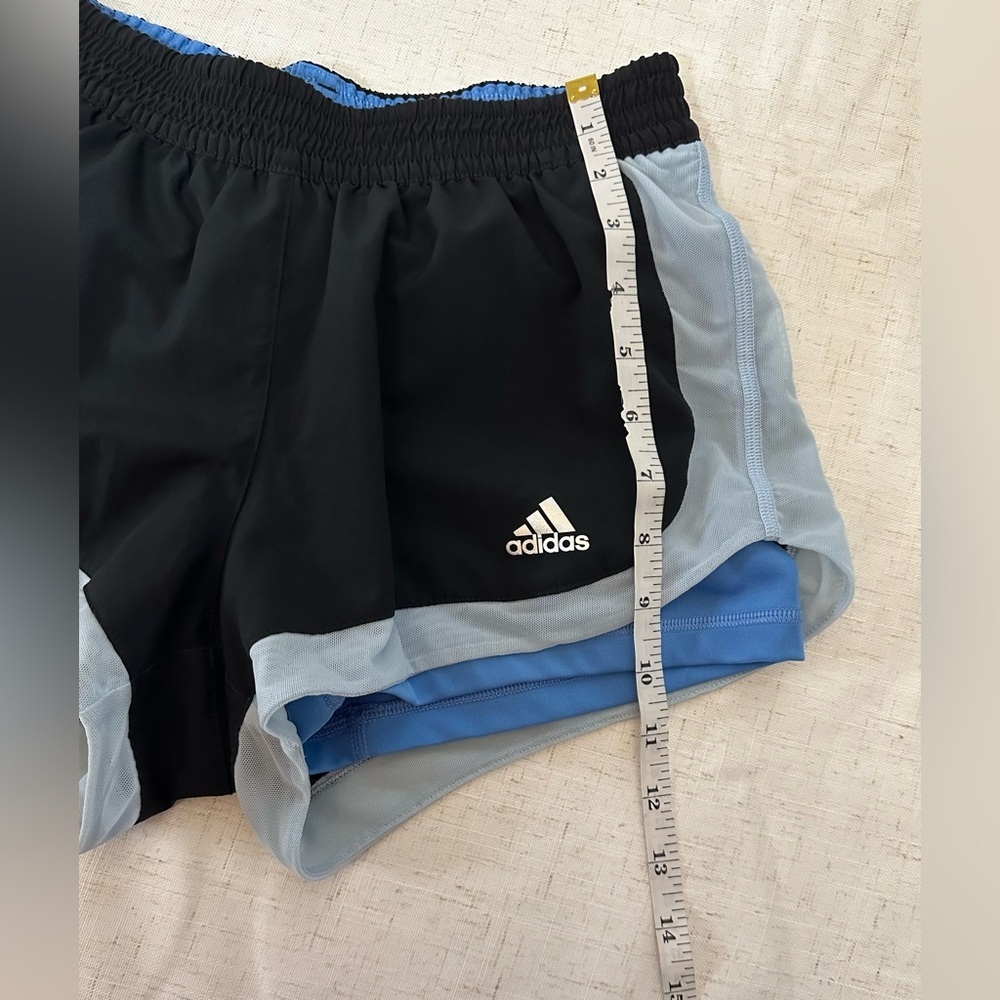 Adidas Blue Performance Athletic Shorts - Picture 7 of 12